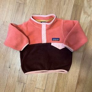 Patagonia Fleece Pullover Jacket 12-18 months